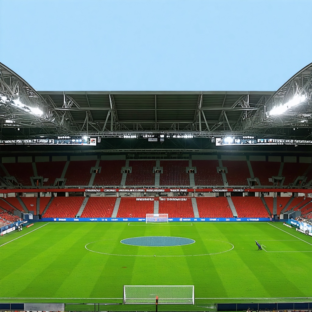 generate image of a football ground